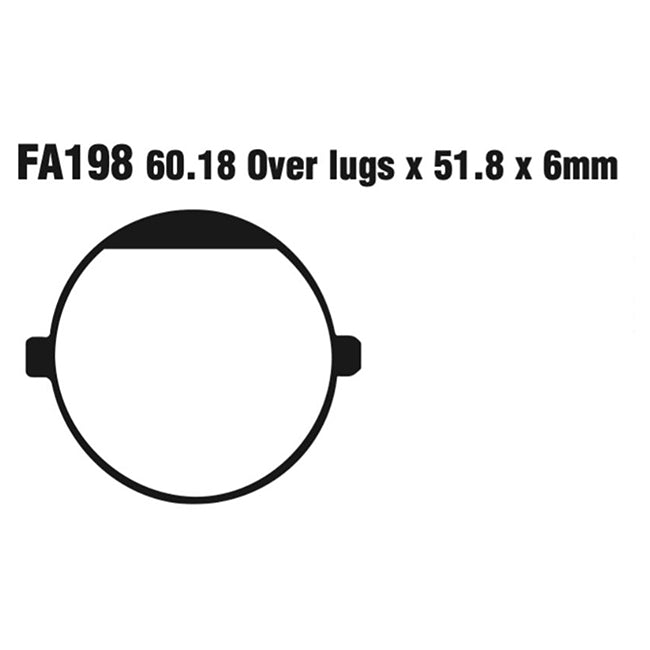EBC Brakes FA Series Disc Brake Pads – Road, Sport & Performance Options