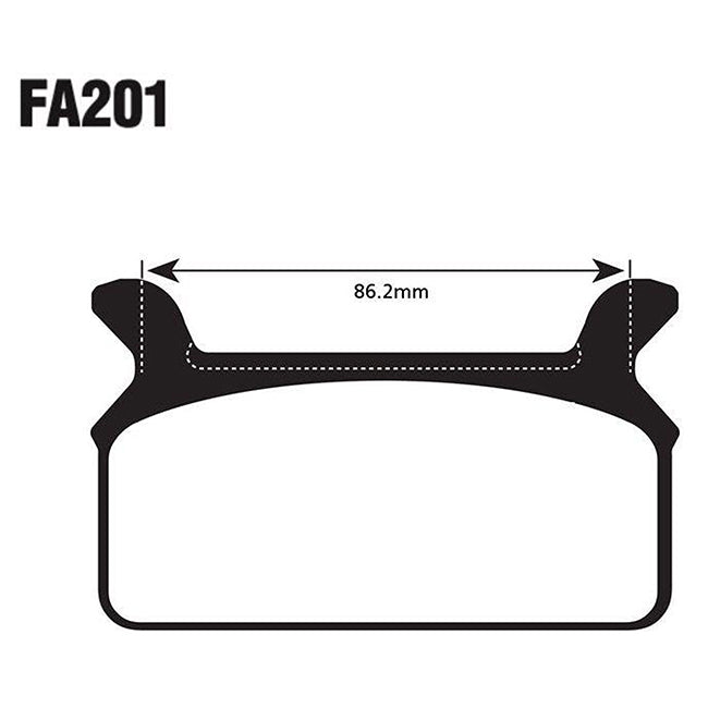 EBC Brakes FA Series Disc Brake Pads – Road, Sport & Performance Options