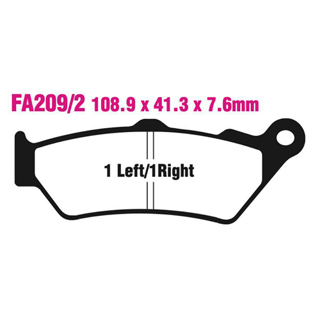 EBC Brakes FA Series Disc Brake Pads – Road, Sport & Performance Options