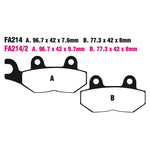 EBC Brakes FA Series Disc Brake Pads – Road, Sport & Performance Options