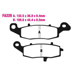 EBC Brakes FA Series Disc Brake Pads – Road, Sport & Performance Options