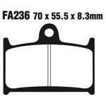 EBC Brakes FA Series Disc Brake Pads – Road, Sport & Performance Options
