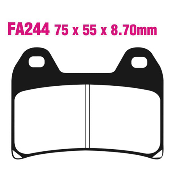 EBC Brakes FA Series Disc Brake Pads – Road, Sport & Performance Options