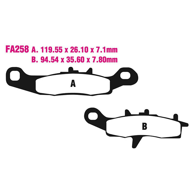 EBC Brakes FA Series Disc Brake Pads – Road, Sport & Performance Options