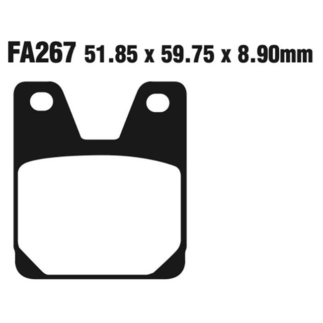 EBC Brakes FA Series Disc Brake Pads – Road, Sport & Performance Options