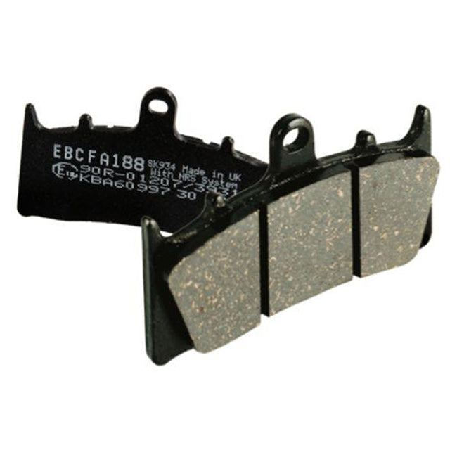 EBC Brakes Disc Pad Set – FA Series, Vee & Chrome Backplate Options