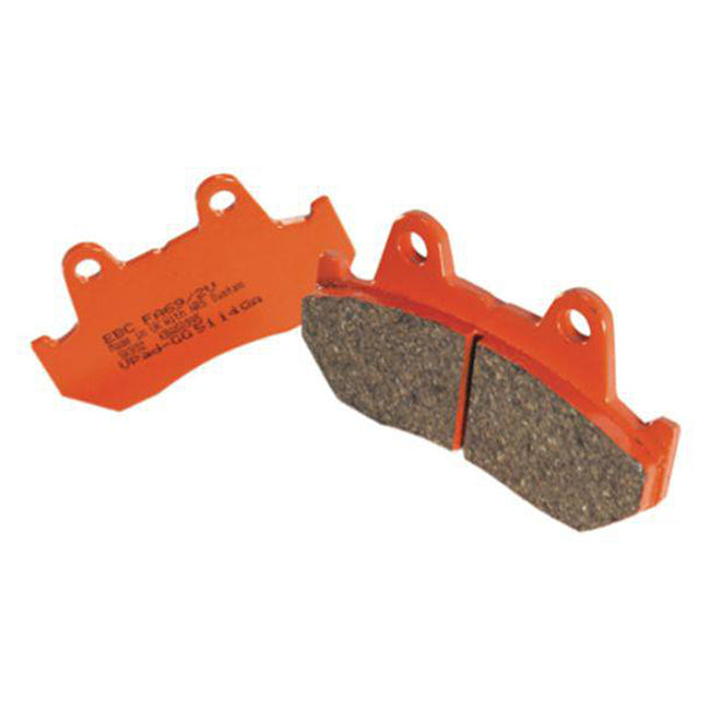 EBC Brakes Disc Pad Set – FA Series, Vee & Chrome Backplate Options