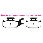 EBC Brakes Disc Pad Set - FA Series & FA Series R - Full Range