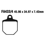 EBC Brakes Disc Pad Set - Double-H Sintered - Complete FA Series