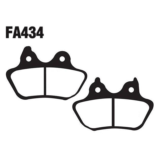 EBC Brakes Disc Pad Set - Double-H Sintered - Complete FA Series