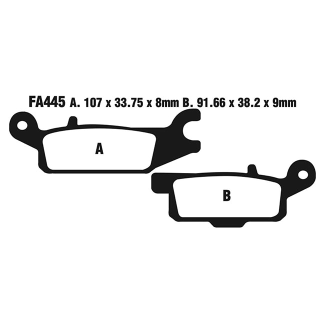 EBC Brakes Disc Pad Set - FA Series & FA Series R - Full Range