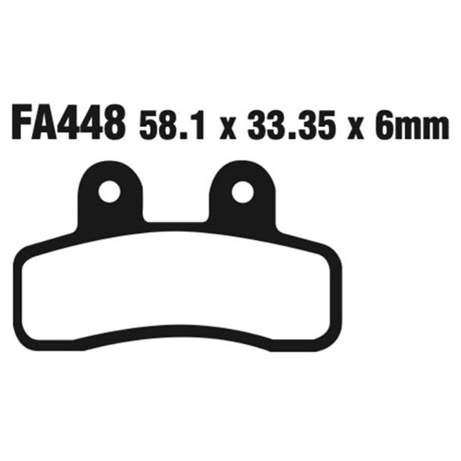 EBC Brakes Disc Pad Set - FA Series & FA Series R - Full Range