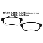 EBC Brakes Disc Pad Set - Carbon TT - Complete FA Series