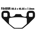 EBC Brakes Disc Pad Set - FA Series & FA Series R - Full Range