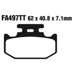 EBC Brakes Disc Pad Set - Carbon TT - Complete FA Series