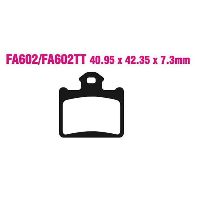 EBC Brakes Disc Pad Set - FA Series & FA Series R - Full Range