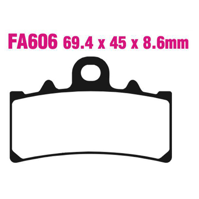 EBC Brakes Disc Pad Set - FA Series & FA Series R - Full Range