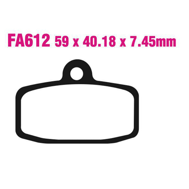 EBC Brakes Disc Pad Set - FA Series & FA Series R - Full Range
