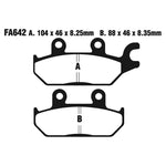 EBC Brakes Disc Pad Set - Carbon TT - Complete FA Series