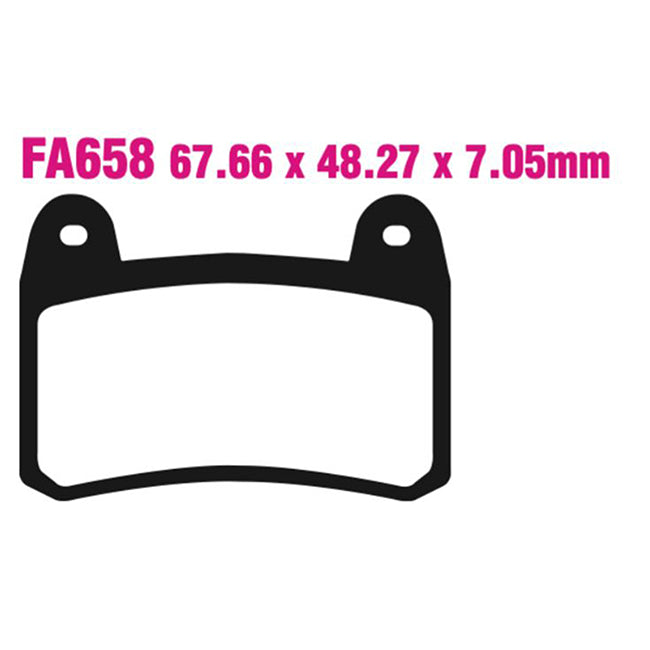 EBC Brakes Disc Pad Set - FA Series & FA Series R - Full Range