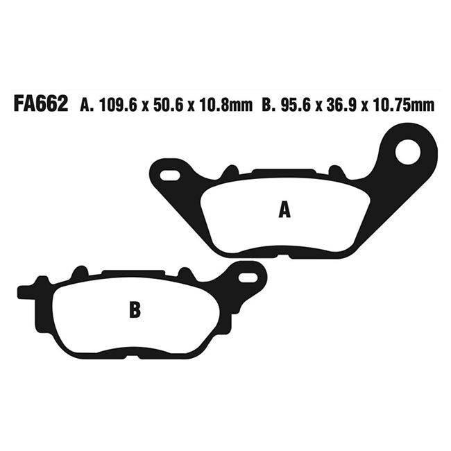 EBC Brakes Disc Pad Set - FA Series & FA Series R - Full Range