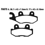 EBC Brakes Disc Pad Set - FA Series & FA Series R - Full Range