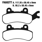 EBC Brakes Disc Pad Set - FA Series & FA Series R - Full Range