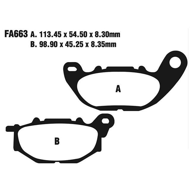 EBC Brakes Disc Pad Set – GPFAX Sintered Race Pads