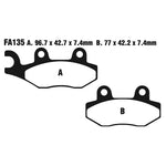 EBC Brakes Disc Pad Set – MXS Offroad Race Sintered Pads