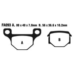 EBC Brakes Disc Pad Set – Scooter & Double-H Sintered Options