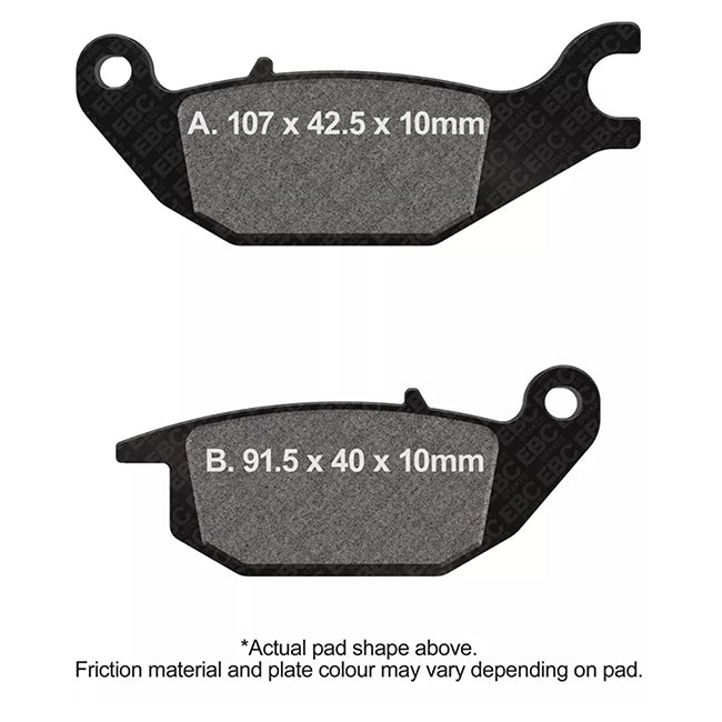 EBC Brakes FA & GPFAX Series Disc Pads – Reliable Braking Performance