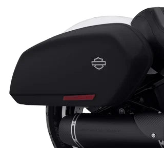 Vivid Black Sport Glide Saddlebag Outers