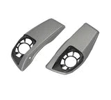 Harley-Davidson Color Matched Saddlebag Speaker Lids - Mercury Silver