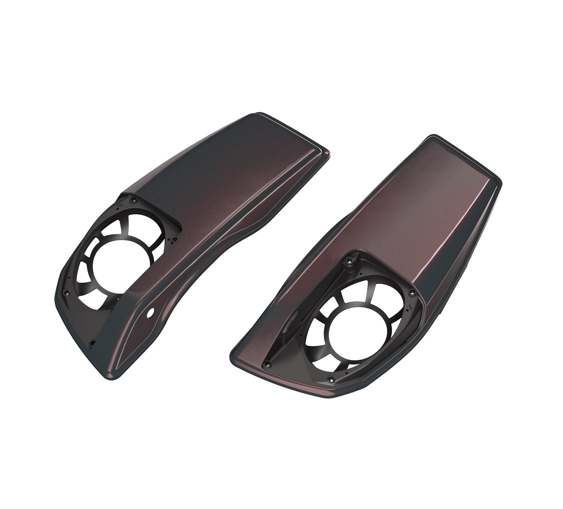 Harley-Davidson Saddlebag Speaker Lids - Inferno Gray