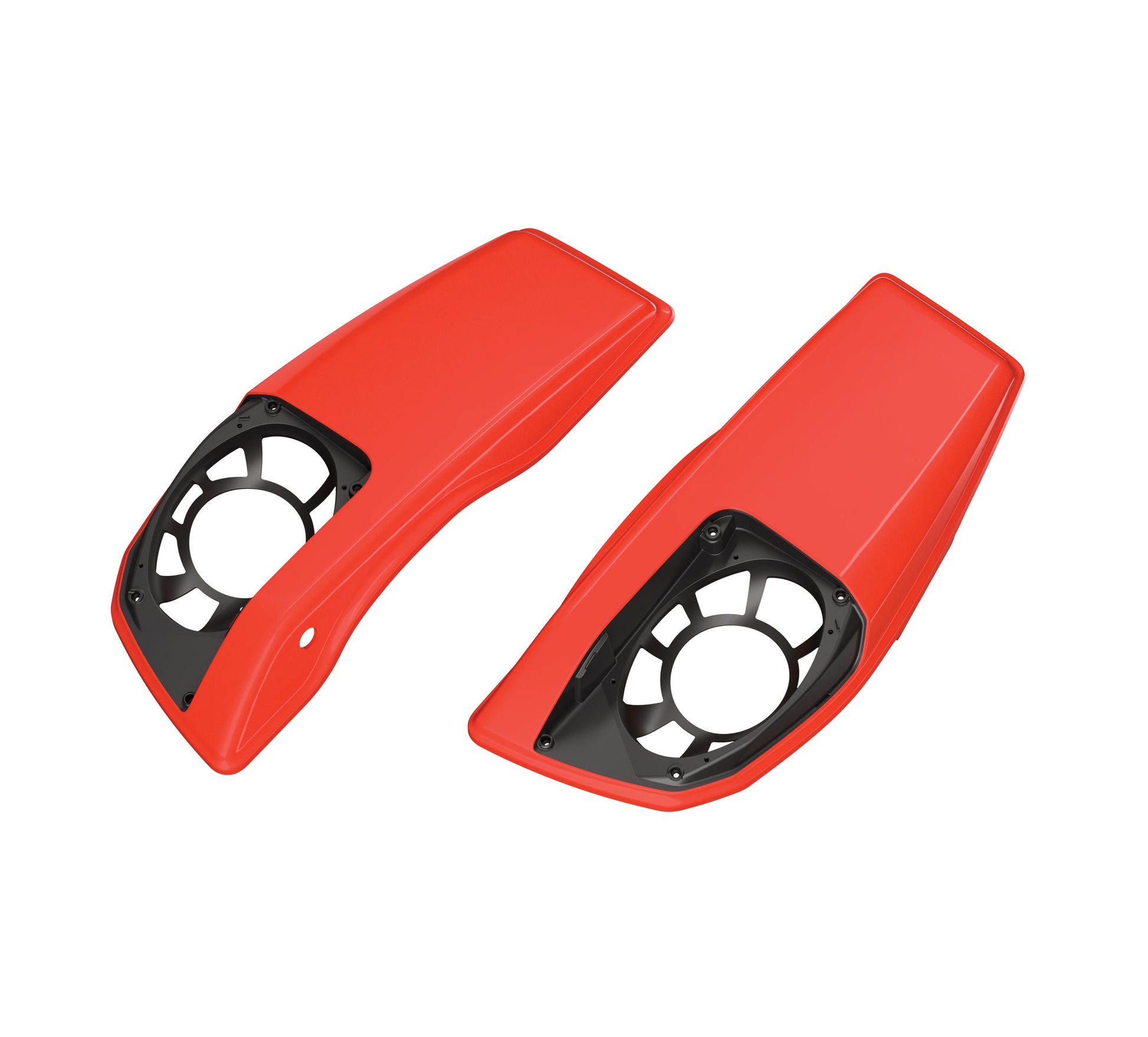 Harley-Davidson Saddlebag Speaker Lids - Blood Orange