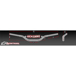 RENTHAL FATBAR36 H/BAR REED/WINDHAM BLK W/BAR PAD (931-01-BK)