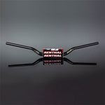 RENTHAL FATBAR36 H/BAR VILLOPOTO/STEWART/HON CRF 18-20 BLK W/BAR PAD (933-01-BK)