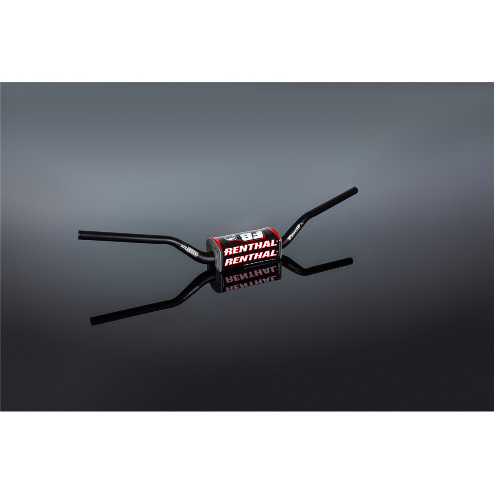 RENTHAL FATBAR36 H/BAR KTM SX/SXF 09-12 SUZ RM/RMZ 18-20/YAM YZ-F 18-20 BLK W/BAR PAD (934-01-BK)
