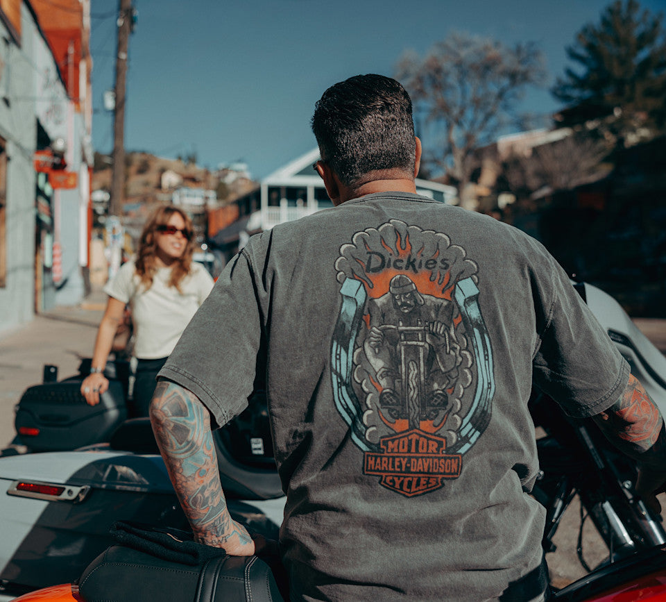 Dickies x H-D® 1930's Moto Racer Heavyweight Pigment Dyed Tee
