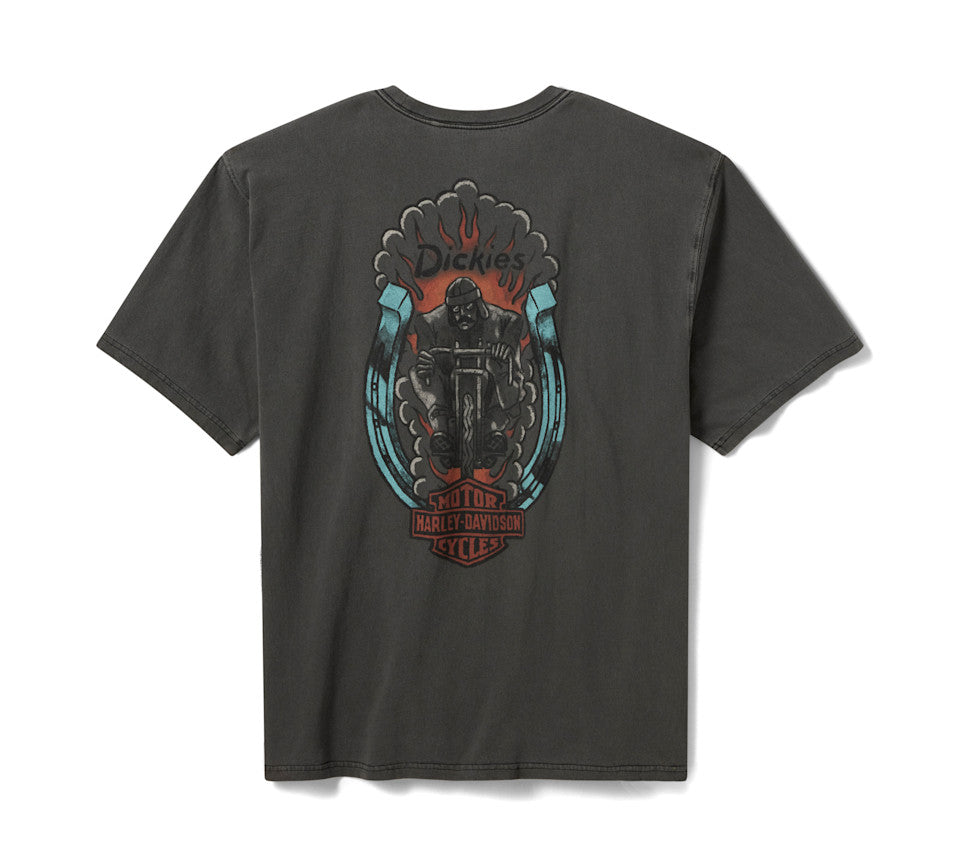 Dickies x H-D® 1930's Moto Racer Heavyweight Pigment Dyed Tee