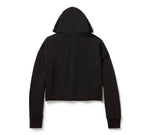 Women's H-D Essential Raw-Edge Hoodie