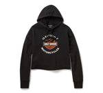 Women's H-D Essential Raw-Edge Hoodie