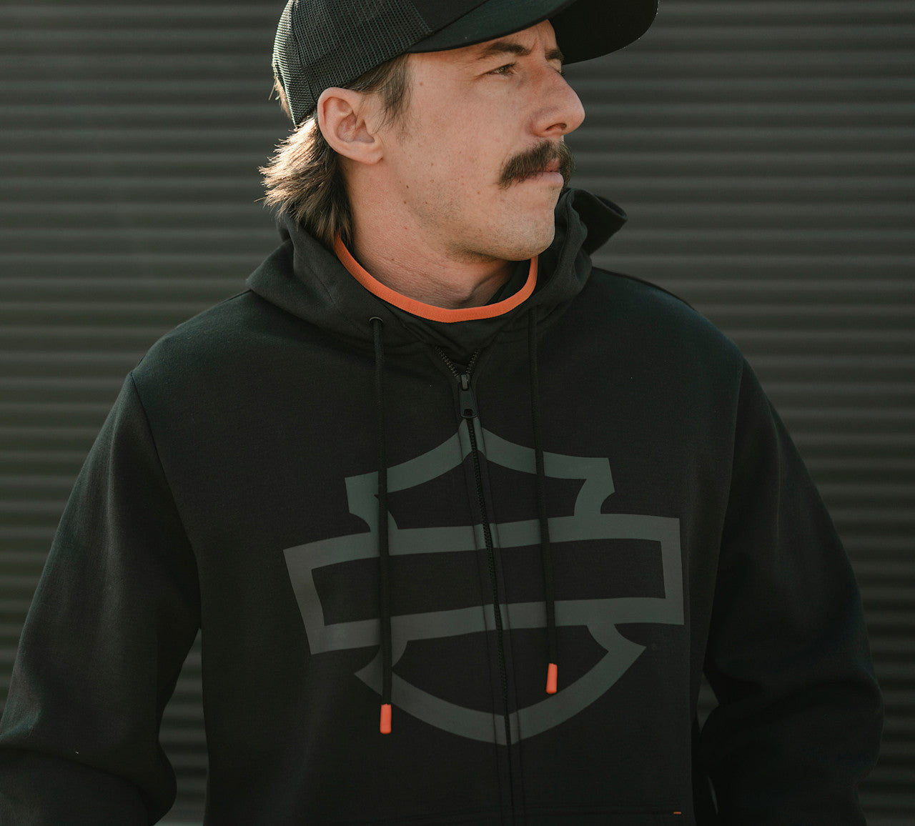 Men's H-D TECH Gaiter Zip Hoodie
