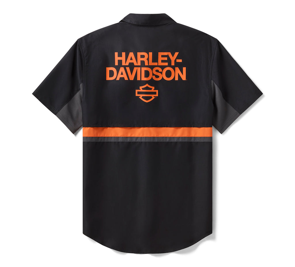 Men's H-D TECH Vented Short Sleeve Shirt