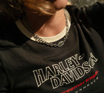 Women's Screamin' Eagle Drop H Ringer Tee