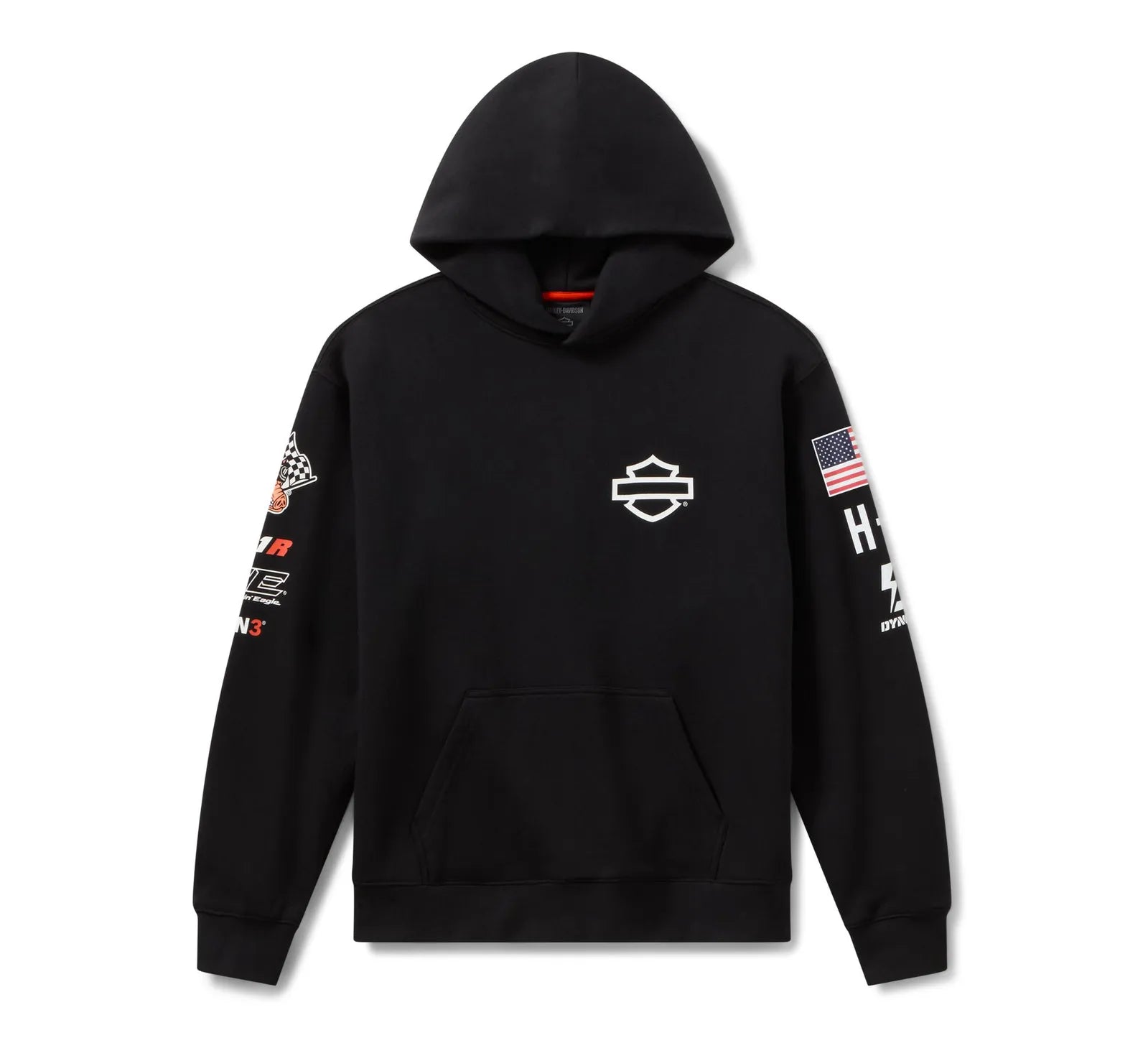 Harley-Davidson 2026 HOODIE-KNIT FACTORY RACING BLACK