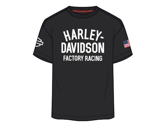 Harley-Davidson 2026 TEE-KNIT FACTORY RACING BLACK