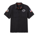 Harley-Davidson 2026 SHIRT-KNIT FACTORY RACING BLACK
