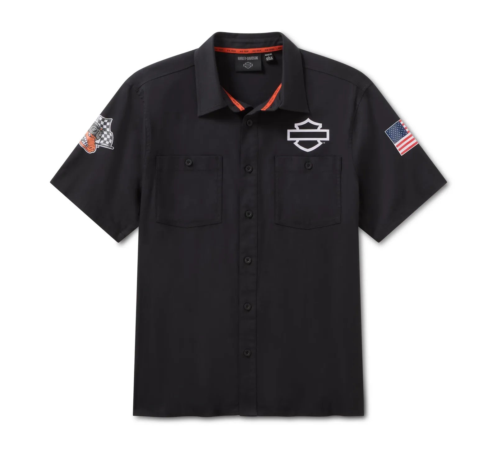 Harley-Davidson 2026 SHIRT-KNIT FACTORY RACING BLACK