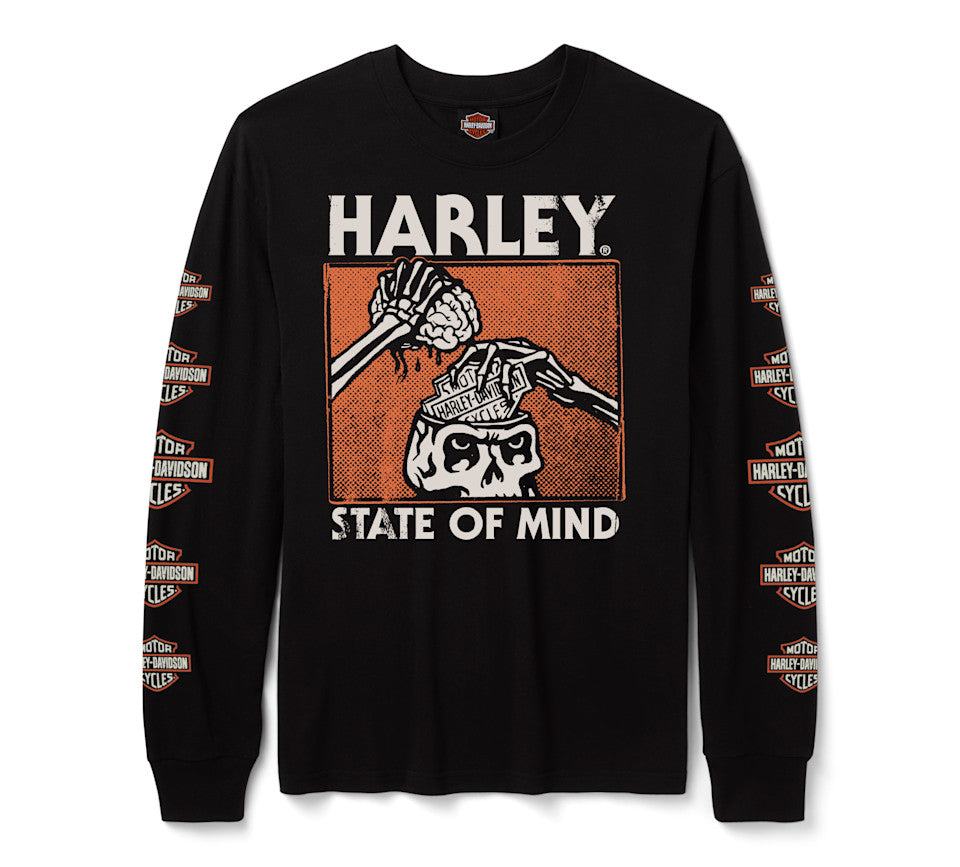 Harley-Davidson Men's H-D State of Mind Long Sleeve Tee